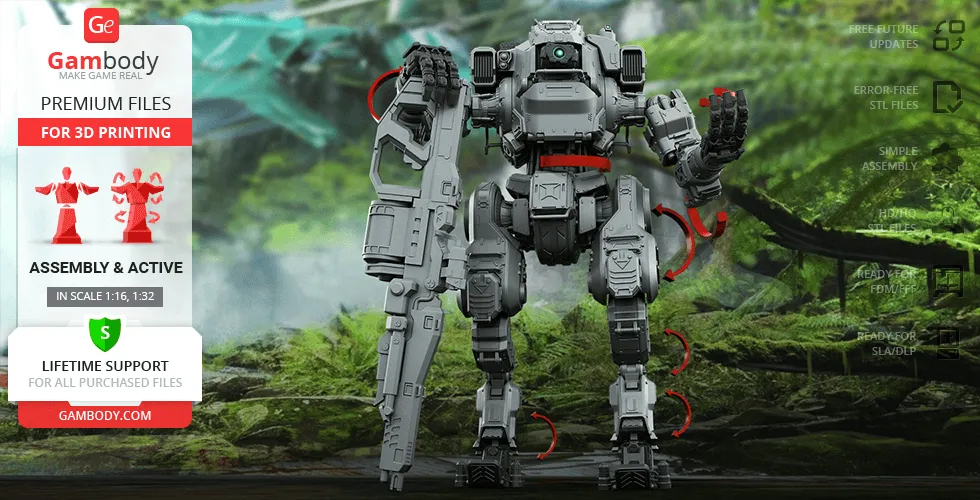 BT-7274机甲 泰坦陨落2  FDM版本全
