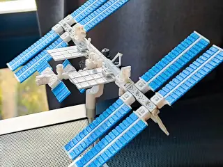 国际空间站ISS-迷你摆件（无五金&太阳翼可动）