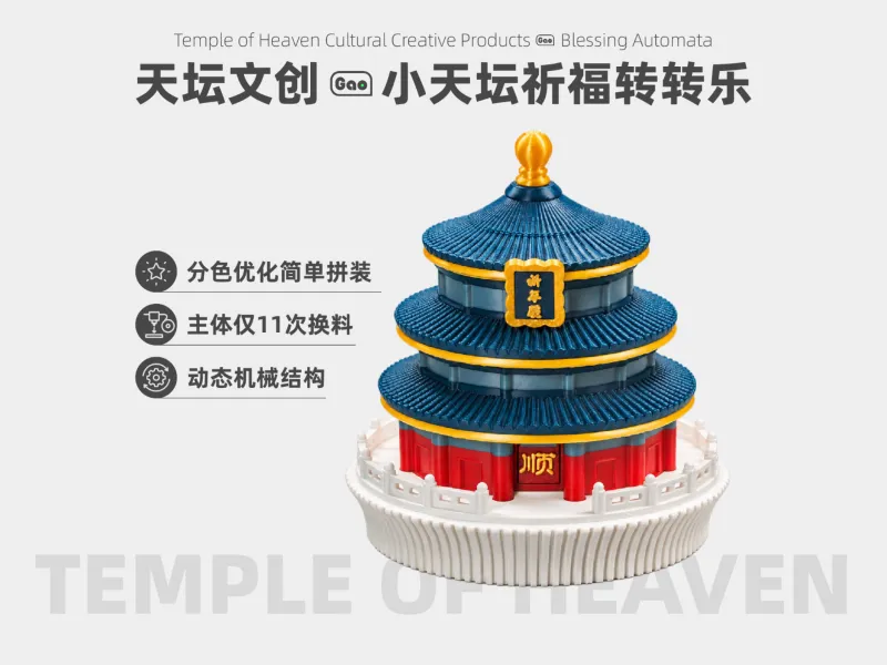 天坛文创■小天坛祈福转转乐