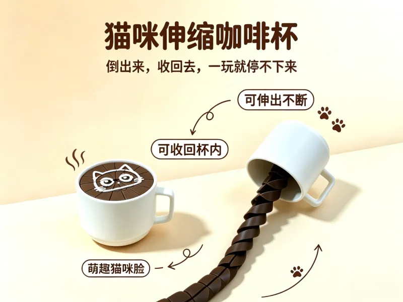 倒不尽的猫咪咖啡