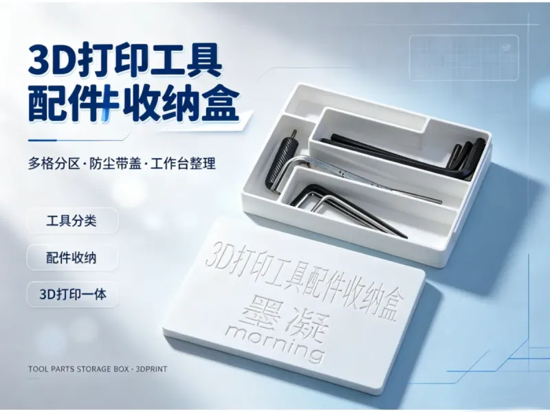 3D 打印工具配件收纳盒