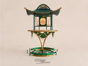 稻香亭 | Rice pavilion 难度★★★
