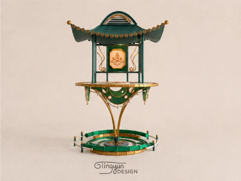 稻香亭 | Rice pavilion 难度★★★
