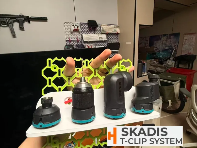 牧田ddf491快换头 skadis 收纳支架