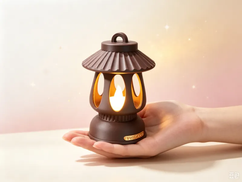 复古油灯小夜灯