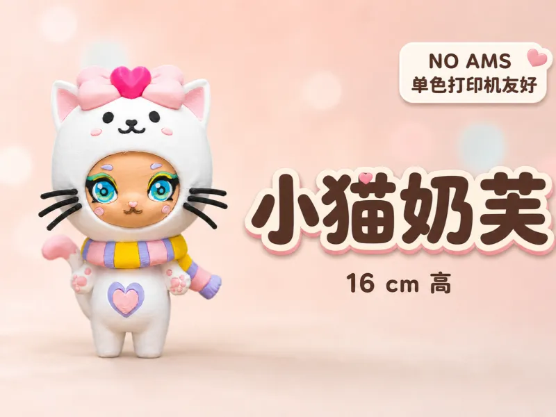 小猫奶芙
