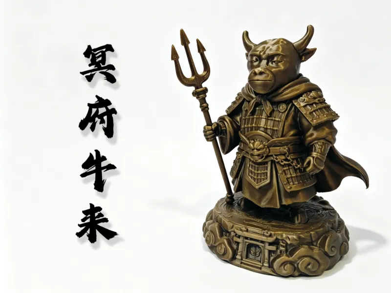 冥府牛来手办（已拆件）