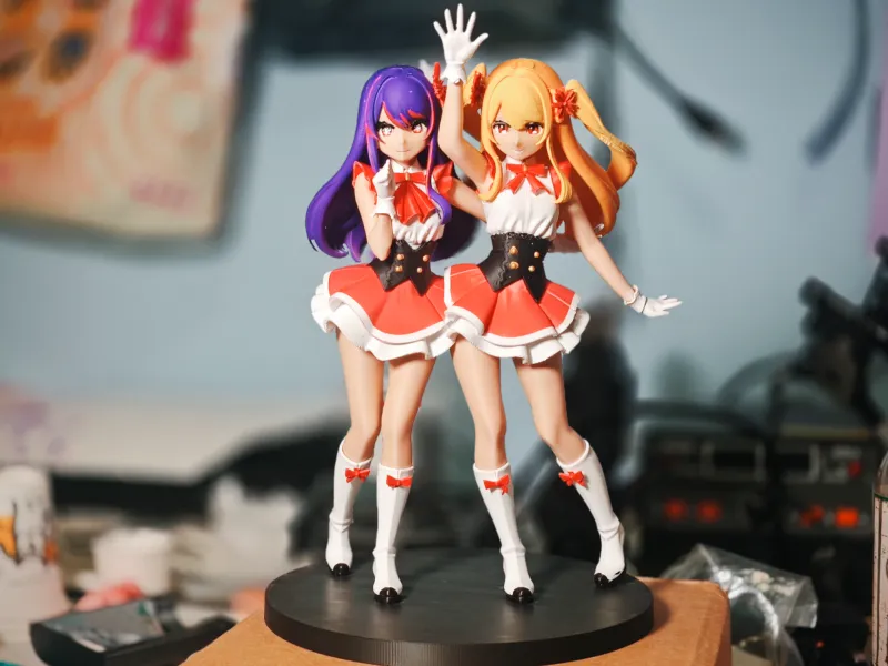 《我推的孩子》星野爱 星野瑠美衣 双人站姿 手办 高24cm 已分件 多色打印 CFS 易上色