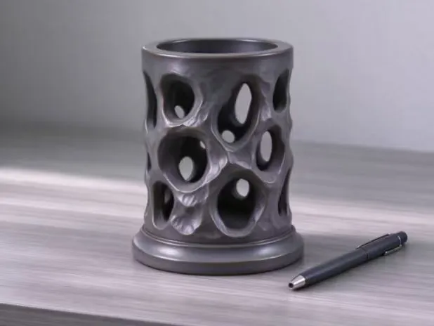 简约镂空收纳笔篓