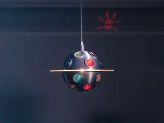 星球吊灯