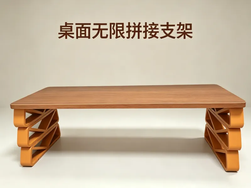 无限拼接桌面支架