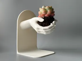 艺术摆件：素手承芳