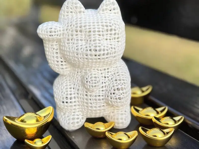 招财猫储物罐——竹屎收纳好去处