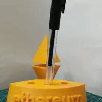 ETHEREUM PEN HOLDER-0