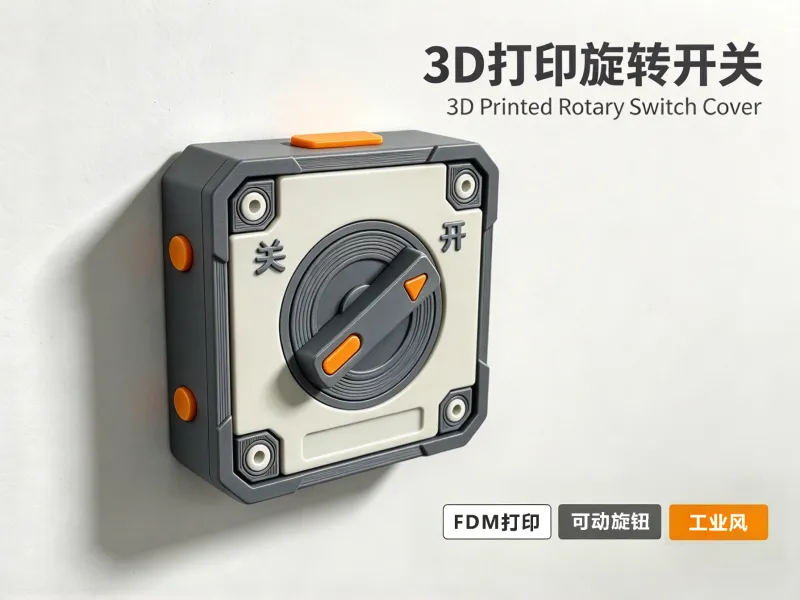 工业风旋转开关