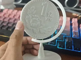 转（赚）他一个亿，一亿可旋转摆件