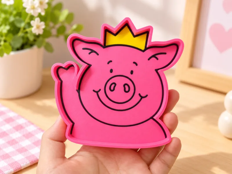 【情侣收纳盘】Percy Pig（珀西猪）多色打印i8