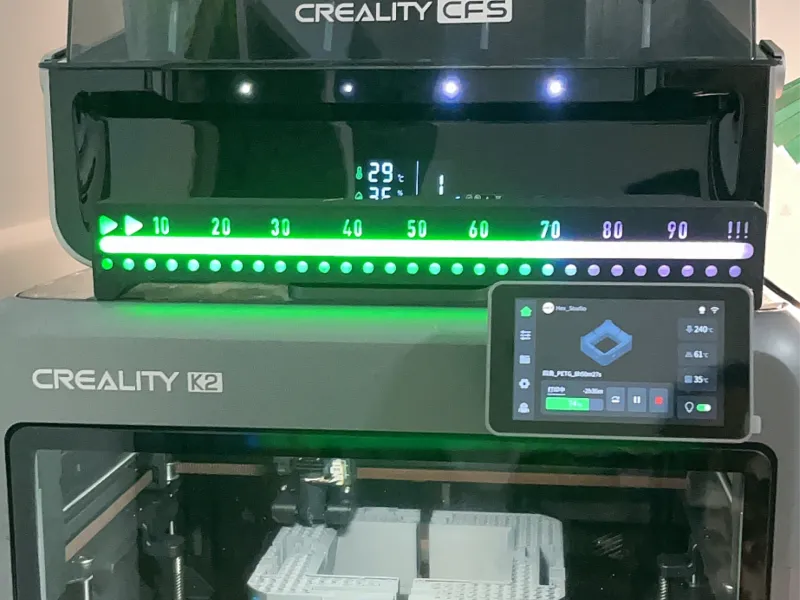 3D 打印机智能状态指示灯-3D printer smart status indicator
