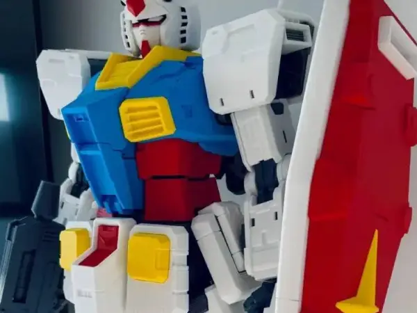 一米高达RX78颜色以分盘