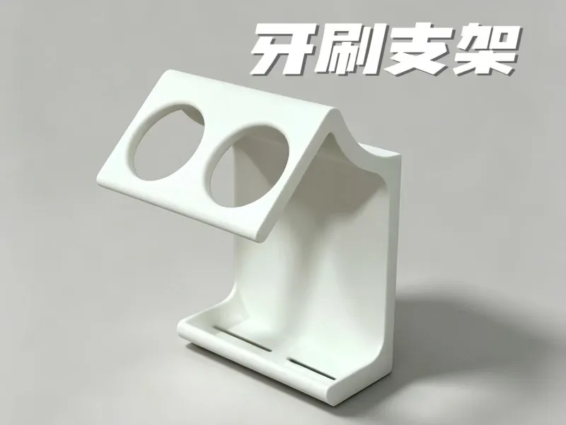 牙刷架  适配电动牙刷+可沥水
