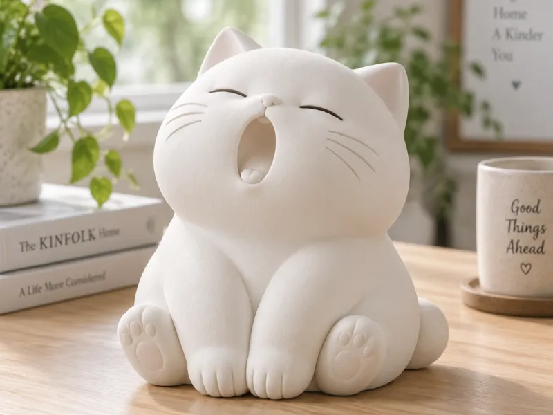 Q版小猫摆件肆