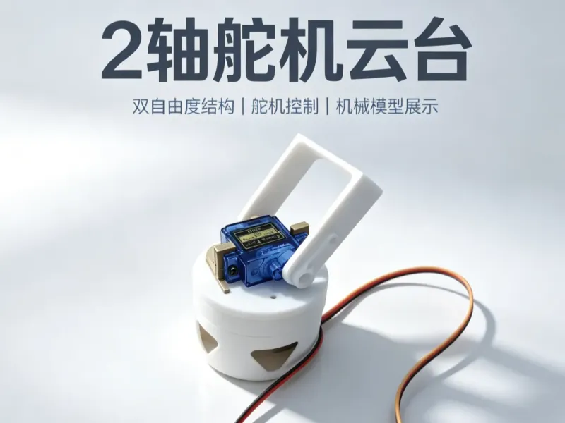 2轴舵机云台简介