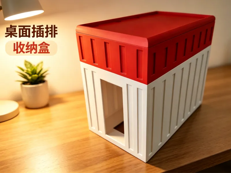 集装箱插排收纳盒