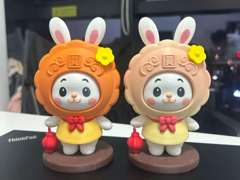 中秋手办圆圆兔