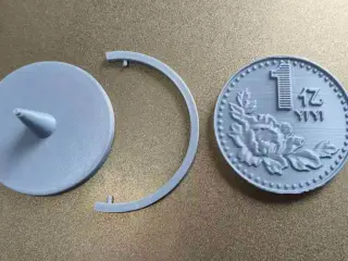 转（赚）他一个亿，一亿可旋转摆件