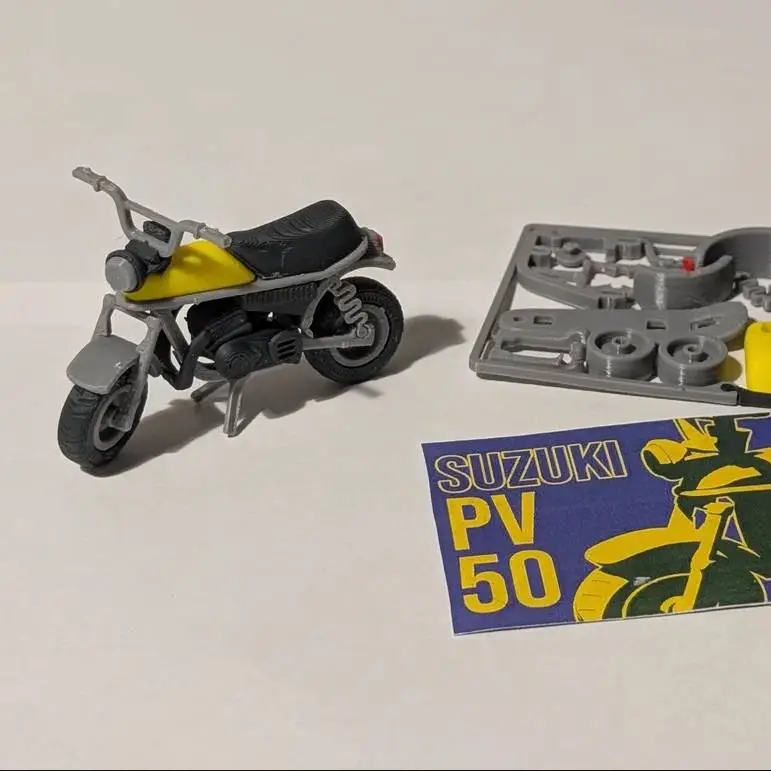 铃木PV50套件卡，摩托车模型