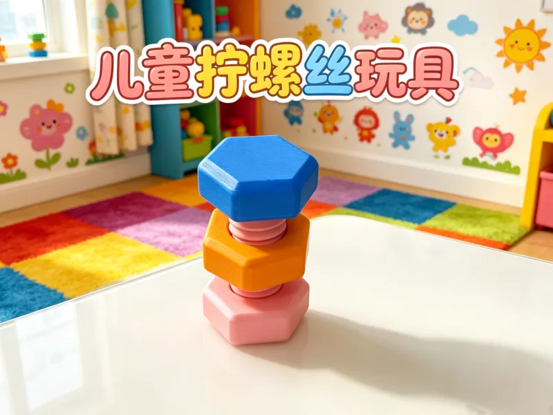 儿童拧螺丝玩具