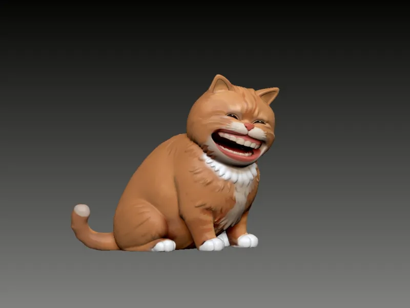 大笑猫咪