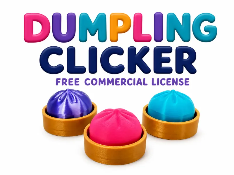 Dumpling Clicker Toy