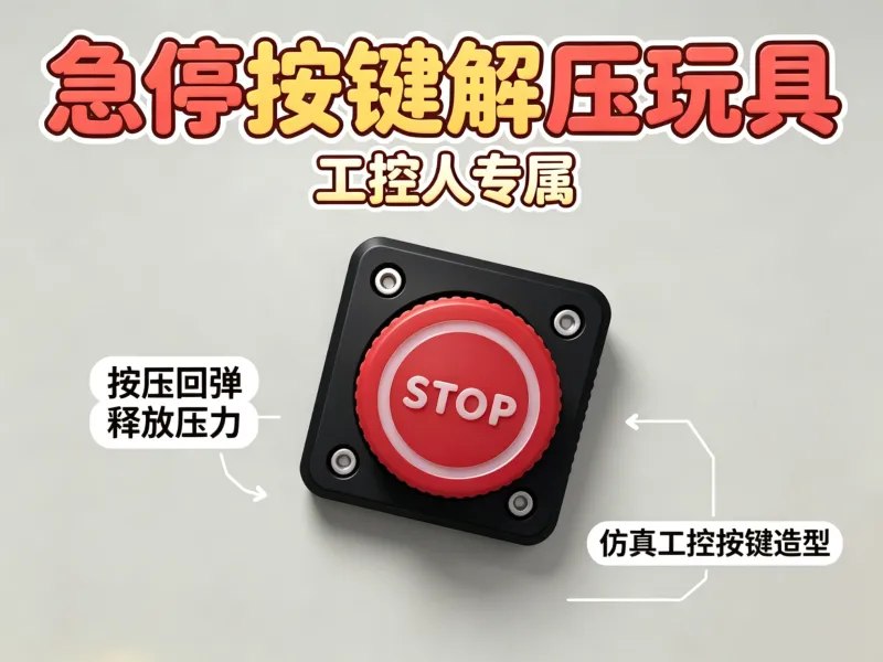 工控急停按键解压玩具
