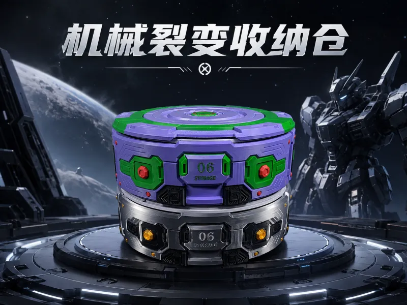 机械裂变收纳仓-料盘收纳