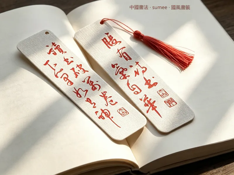国风书签·中国书法·行草2签