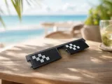 Square Sunglasses - Pixel Style - Summer Outing-0