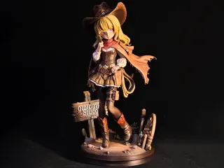 MIA 库迪 西部萝莉 已分件 易上色 高30cm