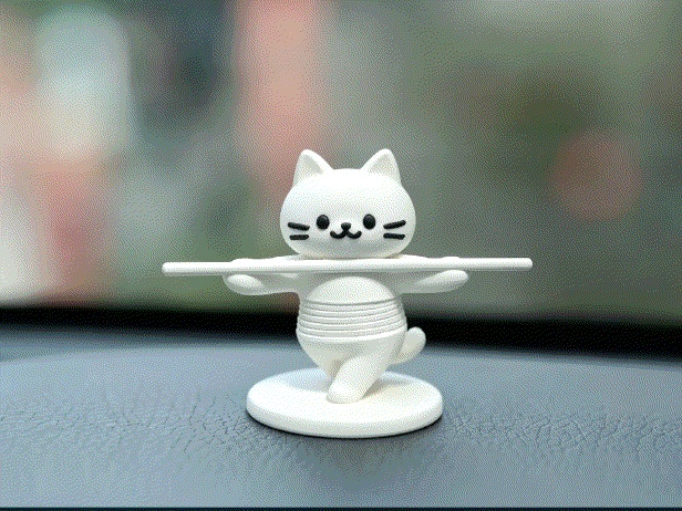 平衡弹簧小猫