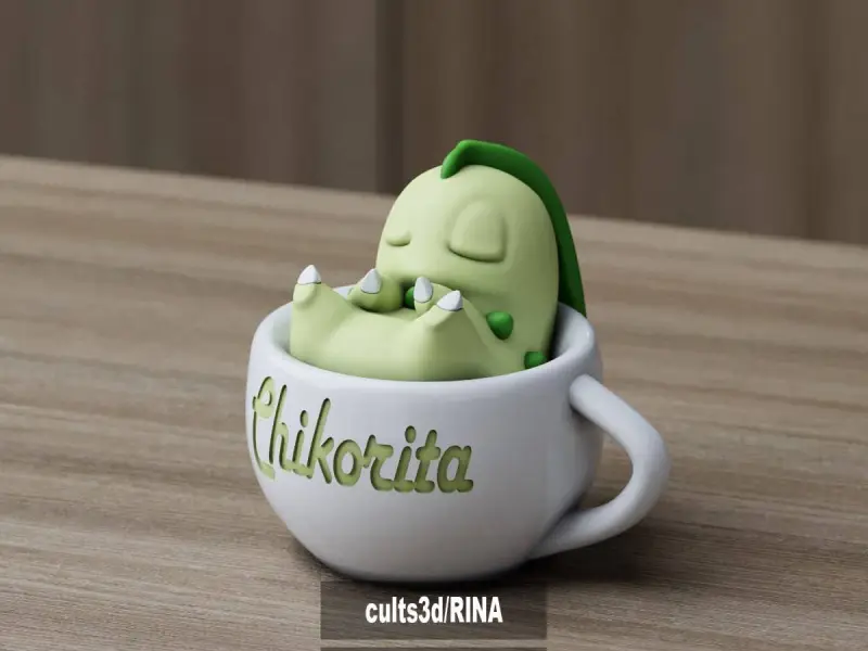 宝可梦 菊草叶水杯