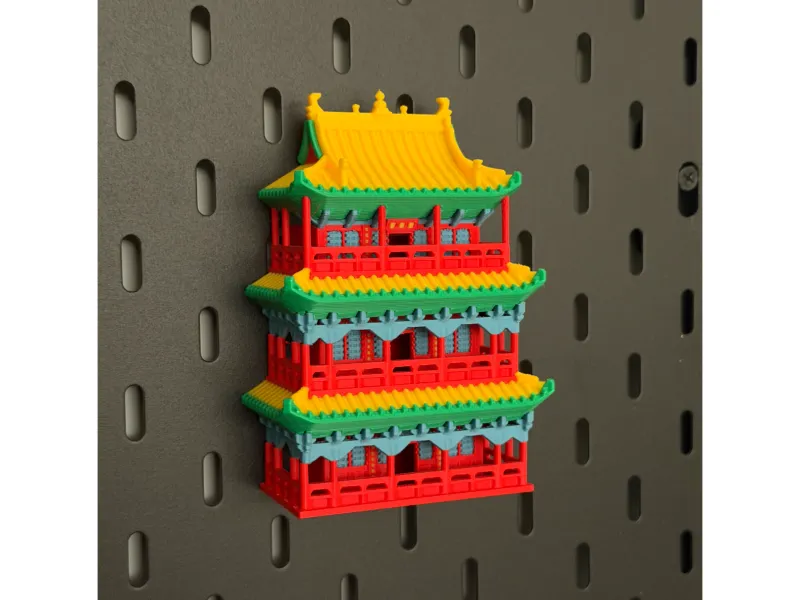 悬空寺冰箱贴