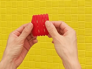 便携可折叠伸缩发箍发卡