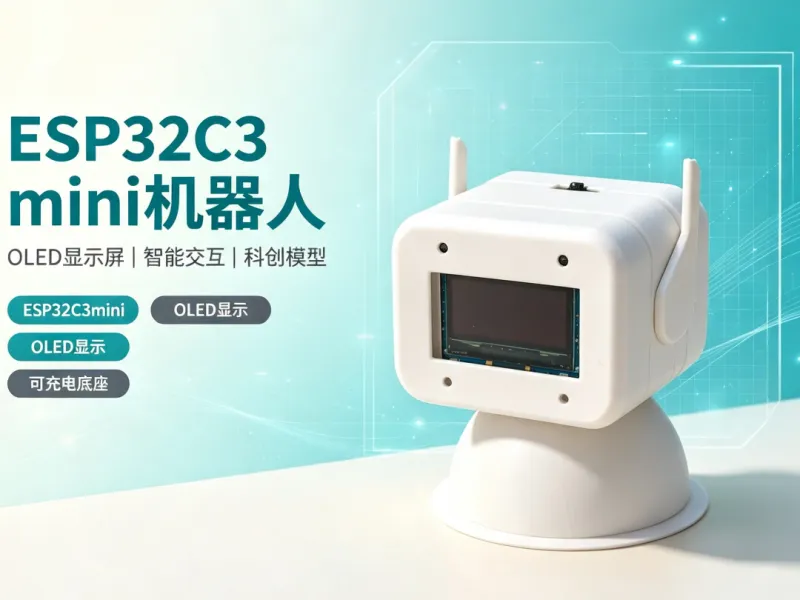 ESP32c3mini机器人（OLED显示屏）