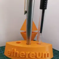 ETHEREUM PEN HOLDER-1