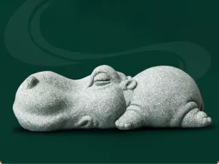 闭目养神小河马