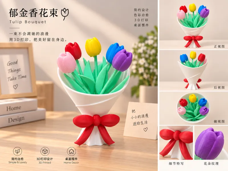 永不凋谢的浪漫|郁金香