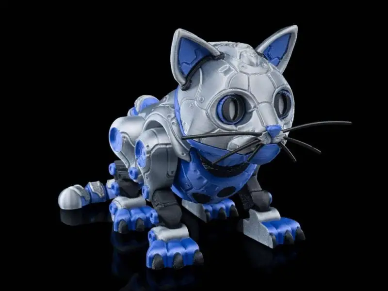 机械机甲小猫机器人