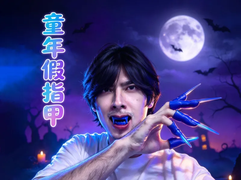 万圣节僵尸假指甲