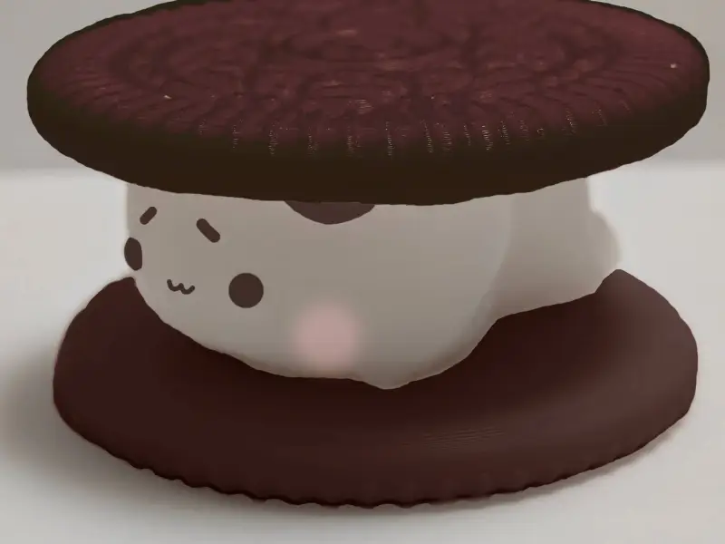 情侣熊系列-奥利奥一二（Couple Bear-Oreo_biscuit_Yier）