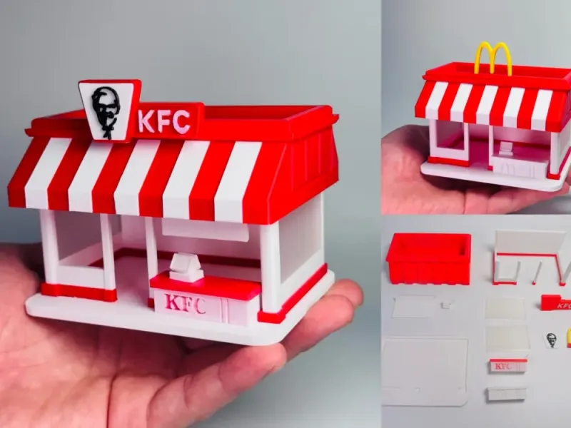 迷你餐厅麦当劳 kfc